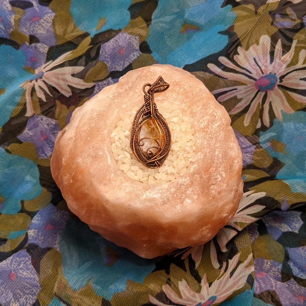 Citrine Crystal pendant